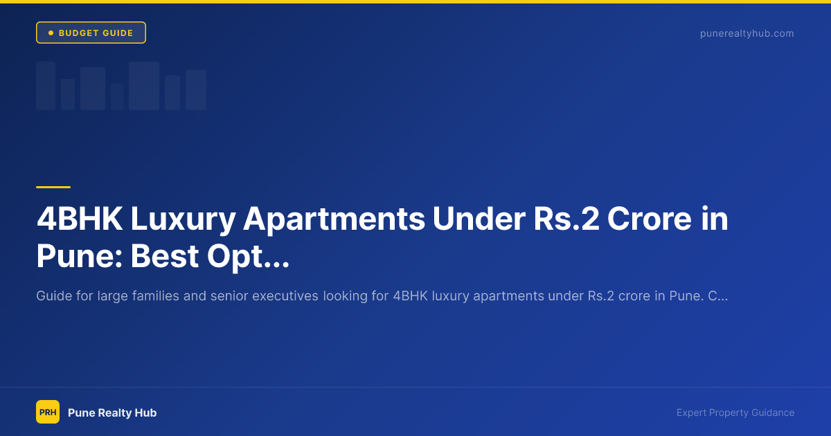 Spacious 4BHK luxury apartment interior in Aundh, Pune