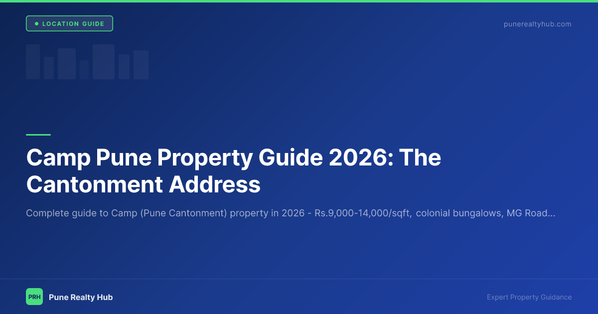 Camp Pune Property Guide 2026: The Cantonment Address