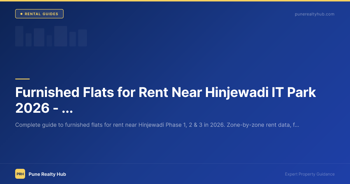 Furnished Flats for Rent Near Hinjewadi IT Park 2026 — Zone Guide, Prices & Own vs Rent Math
