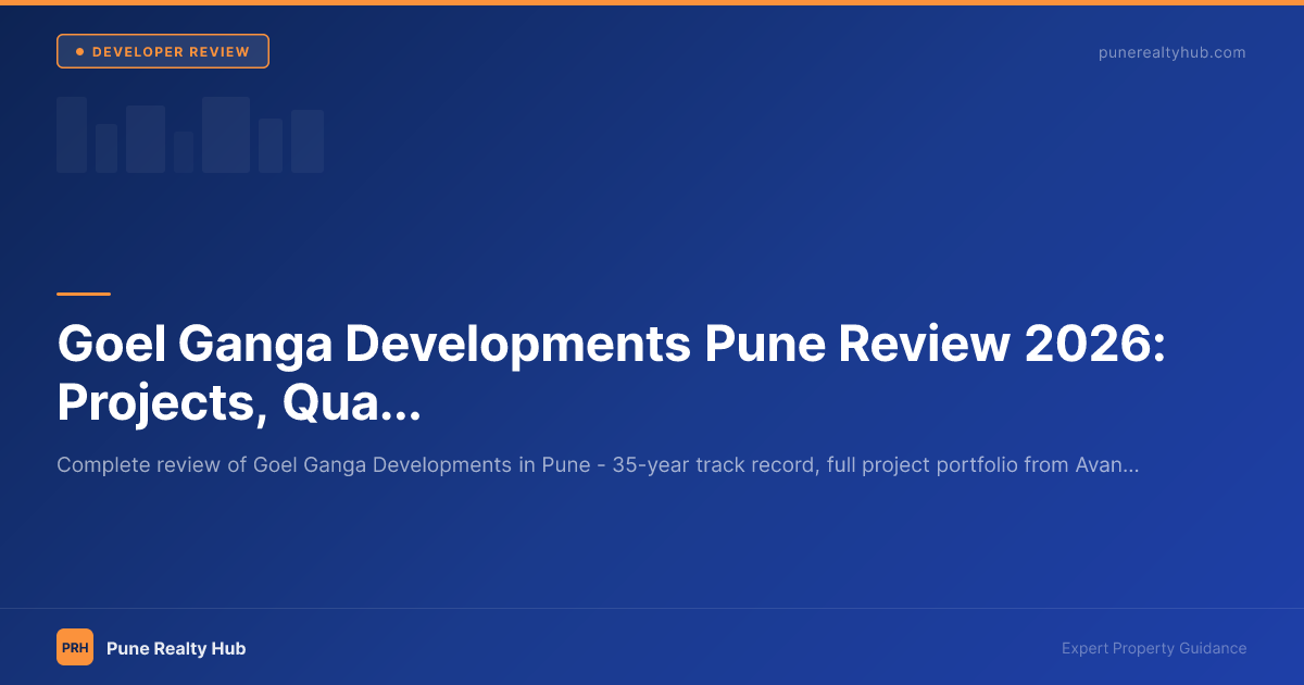 Goel Ganga Developments Pune Review 2026: Projects, Quality, Prices & Who Should Buy