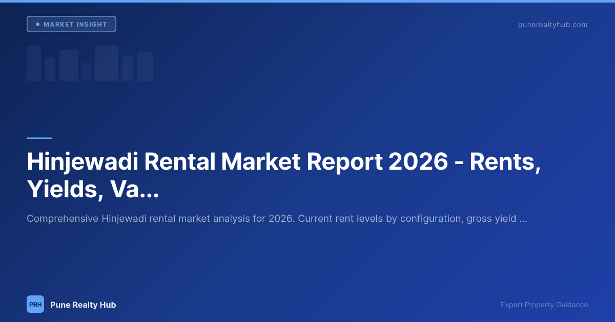 Hinjewadi Rental Market Report 2026 — Rents, Yields, Vacancy & 2027 Outlook