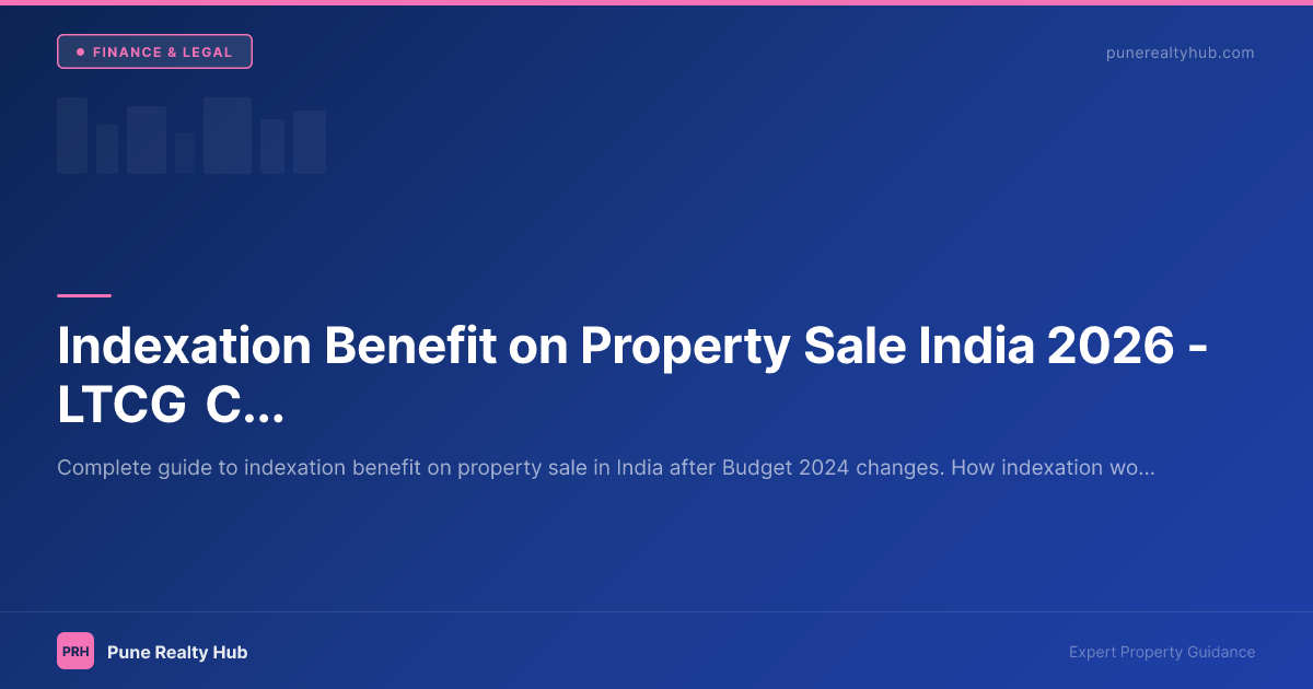 Indexation Benefit on Property Sale India 2026 — LTCG Calculation After Budget Changes