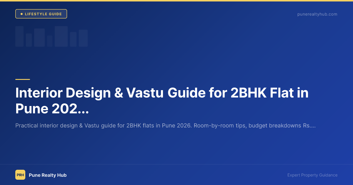 Interior Design & Vastu Guide for 2BHK Flat in Pune 2026 — Budget ₹3L–₹12L