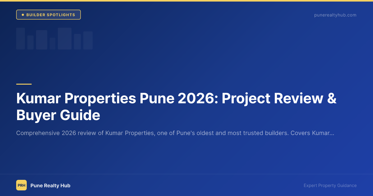 Kumar Properties residential community in Pune with landscaped gardens and family-oriented amenities