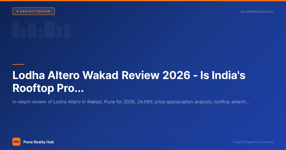 Lodha Altero Wakad Review 2026 — Is India's Rooftop Project Worth ₹2.09 Crore?