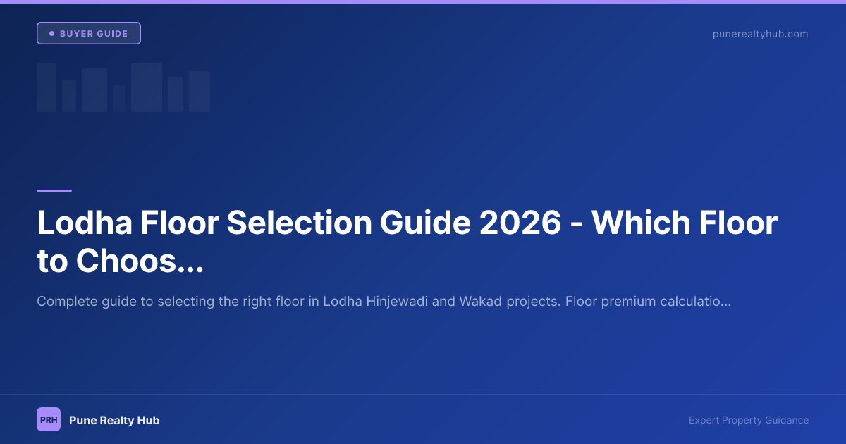Lodha Floor Selection Guide 2026 — Which Floor to Choose in Panache, Magnus, Altero & Belmondo