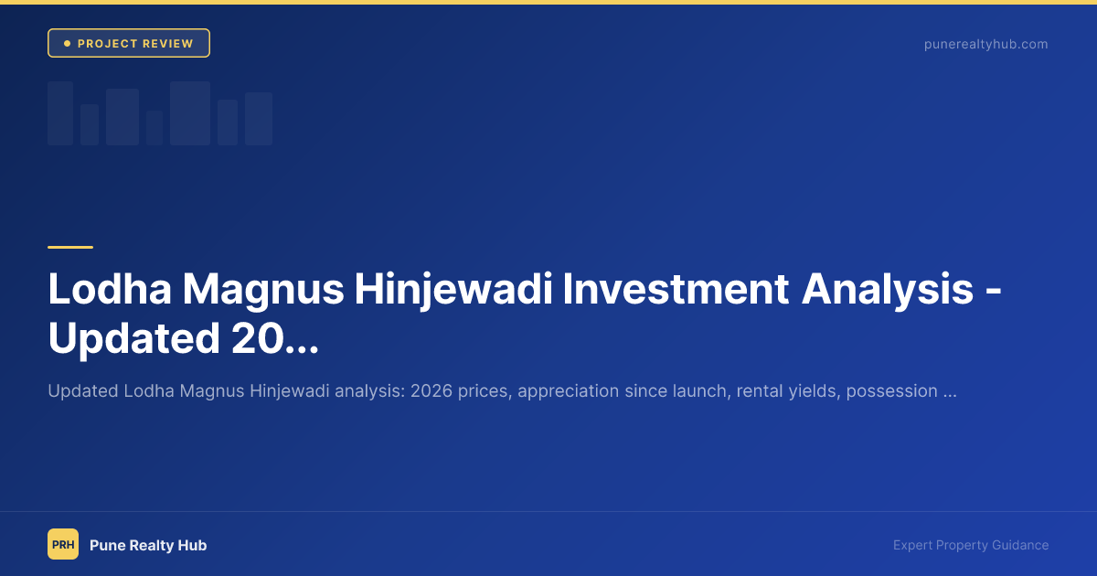 Lodha Magnus Hinjewadi Investment Analysis — Updated 2026 Prices & 2027 Outlook