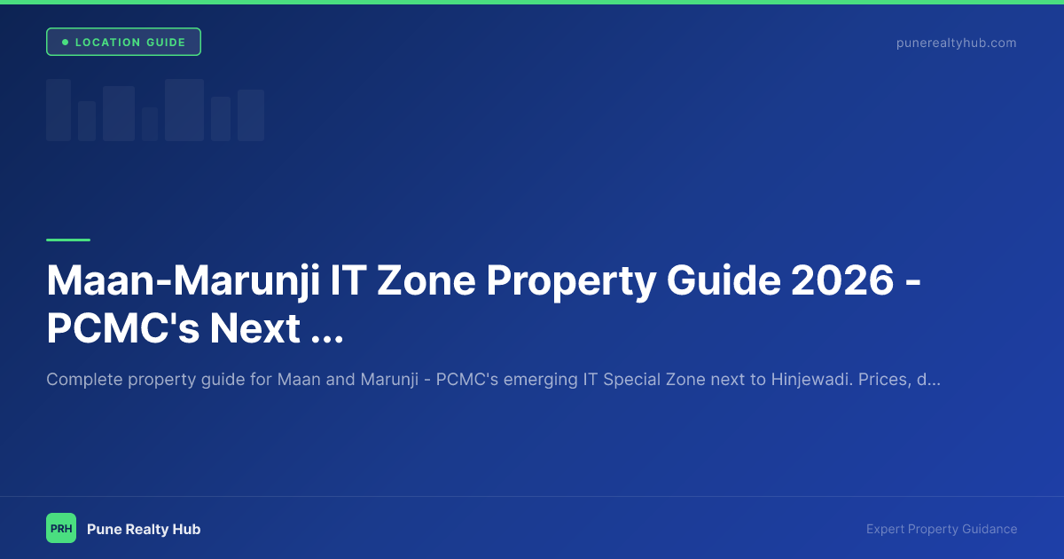 Maan-Marunji IT Zone Property Guide 2026 — PCMC's Next Big Corridor