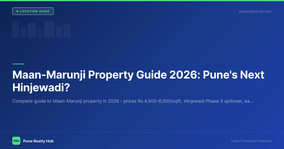 Maan-Marunji Property Guide 2026: Pune's Next Hinjewadi?