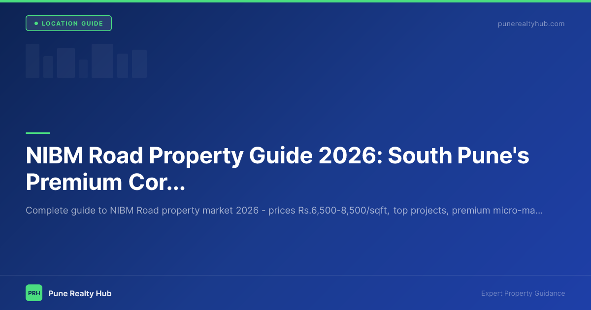 NIBM Road Property Guide 2026: South Pune's Premium Corridor