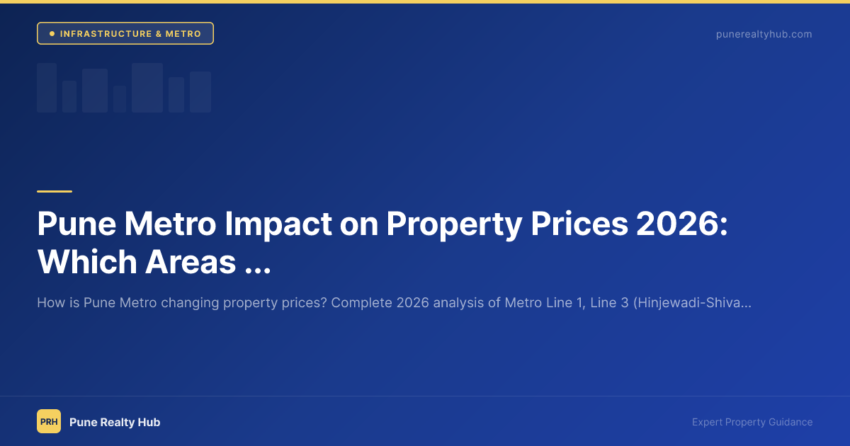 Pune Metro stations map property price impact 2026