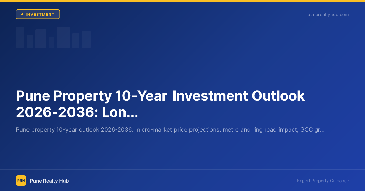 Pune Property 10-Year Investment Outlook 2026-2036: Long-Term Analysis