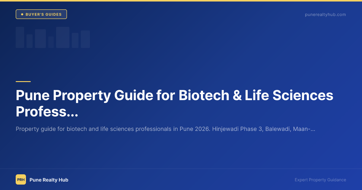 Pune Property Guide for Biotech & Life Sciences Professionals 2026