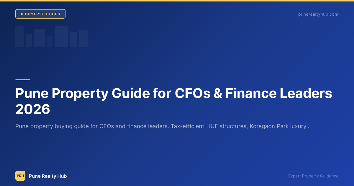 Pune Property Guide for CFOs & Finance Leaders 2026