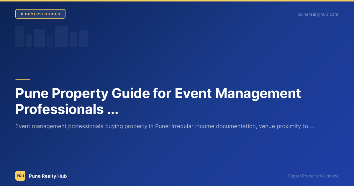 Pune Property Guide for Event Management Professionals 2026