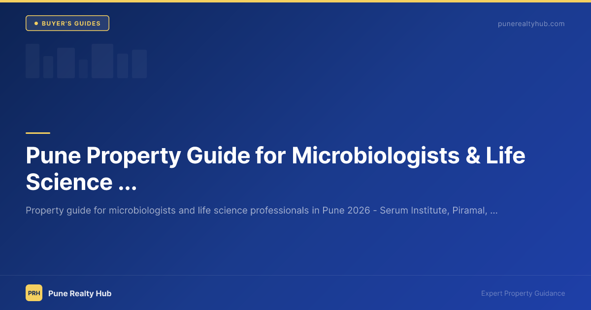 Pune Property Guide for Microbiologists & Life Science Professionals 2026