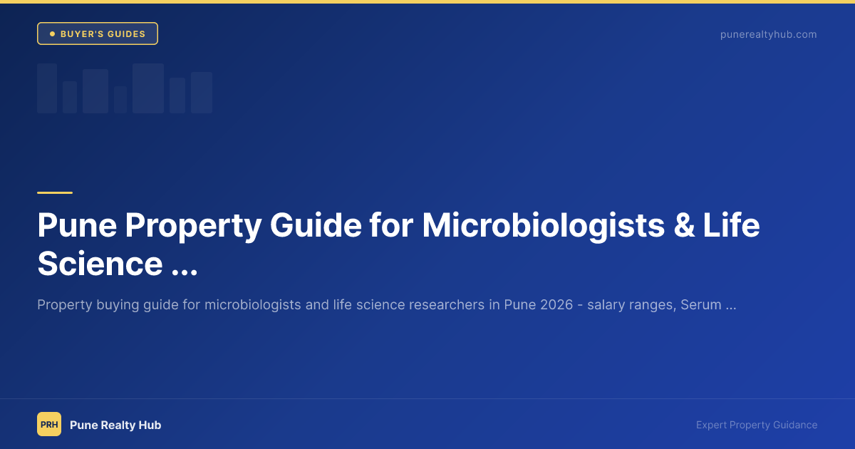 Pune Property Guide for Microbiologists & Life Science Researchers 2026