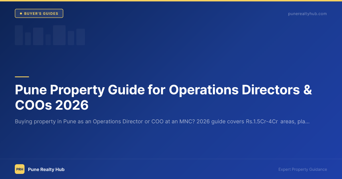 Pune Property Guide for Operations Directors & COOs 2026