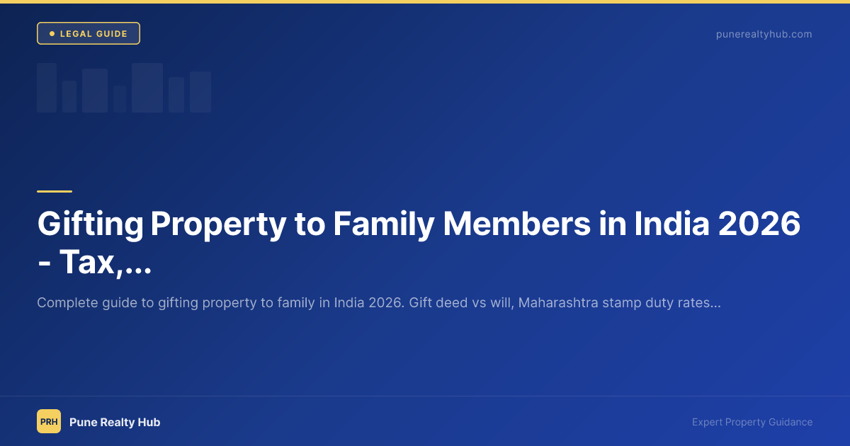 Gifting Property to Family Members in India 2026 — Tax, Stamp Duty & Process