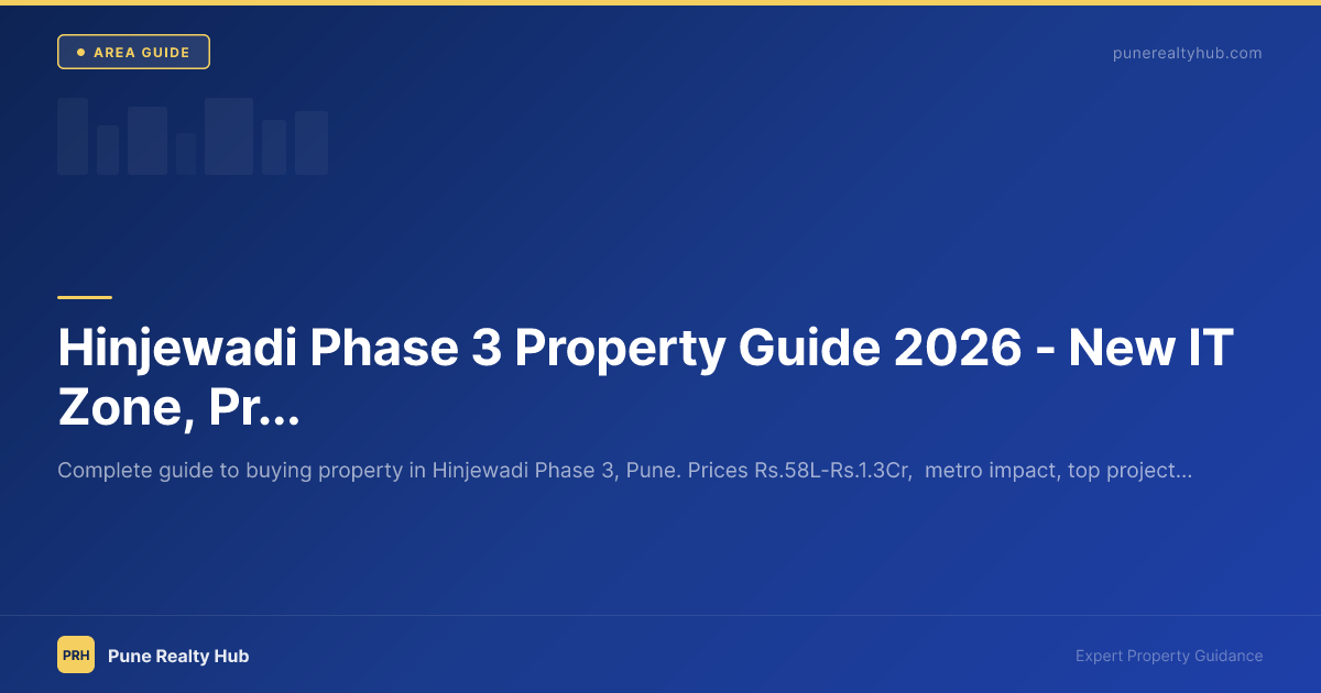 Hinjewadi Phase 3 Property Guide 2026 — New IT Zone, Prices & Best Projects