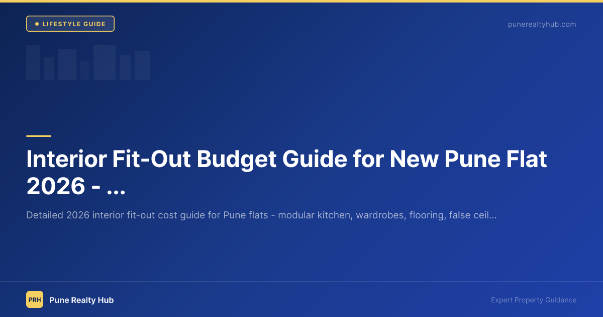 Interior Fit-Out Budget Guide for New Pune Flat 2026 — Room by Room Costs
