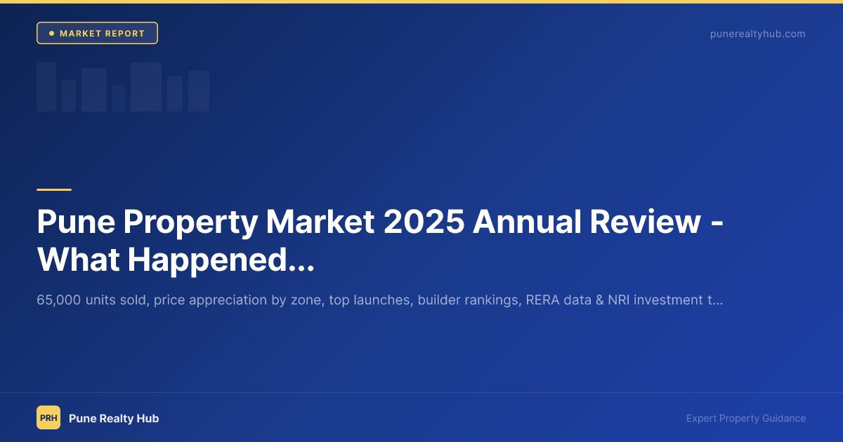 Pune Property Market 2025 Annual Review — What Happened & What It Means for 2026