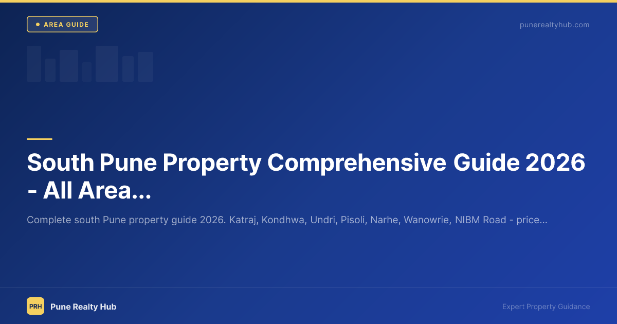 South Pune Property Comprehensive Guide 2026 — All Areas, Prices & Investment