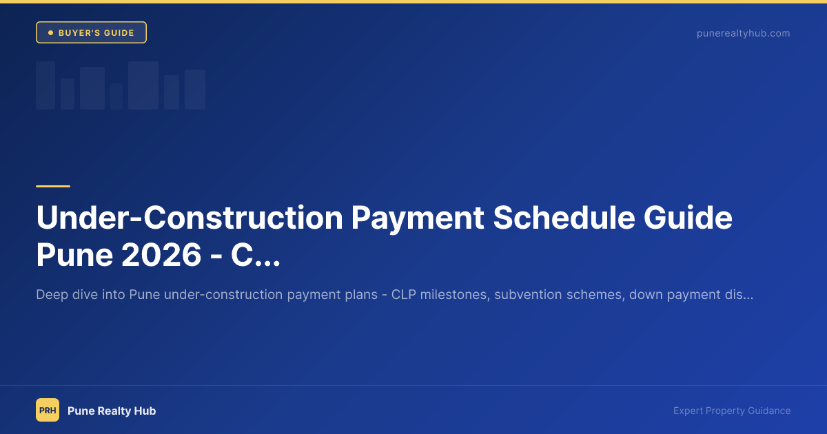 Under-Construction Payment Schedule Guide Pune 2026 — CLP vs Subvention Plans