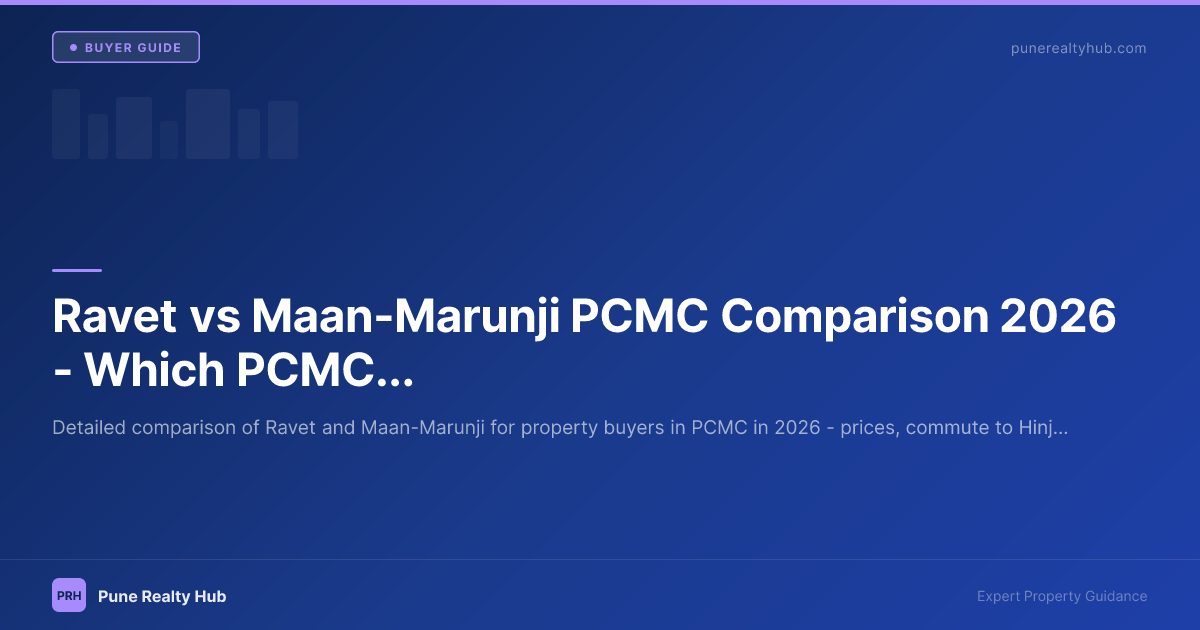Ravet vs Maan-Marunji PCMC Comparison 2026 — Which PCMC Value Zone Is Right for You?