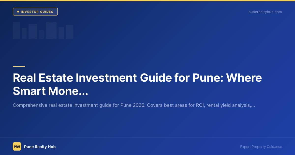 Pune skyline showing residential towers and IT parks for real estate investment