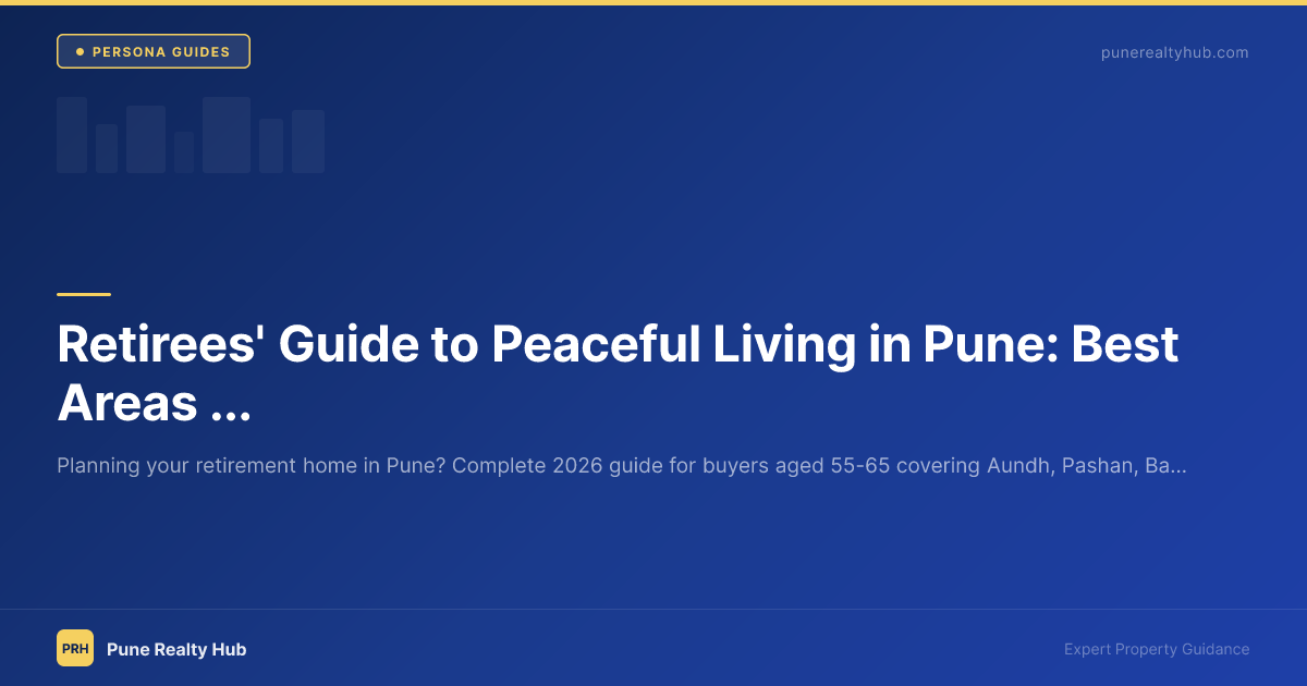 Peaceful residential society with gardens in Aundh, Pune suitable for retirees