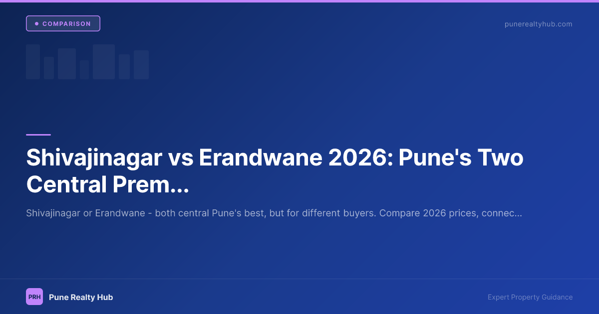 Shivajinagar vs Erandwane central Pune premium comparison