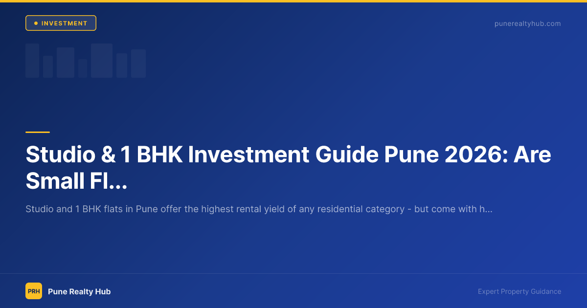 Studio and 1 BHK investment guide Pune 2026