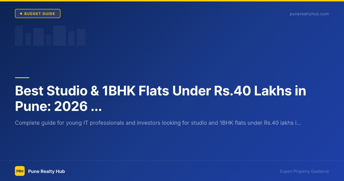 Affordable 1BHK apartment in Ravet, Pune