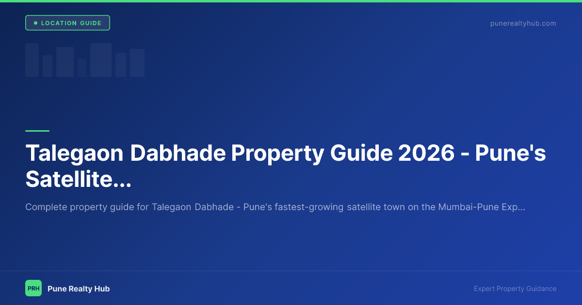 Talegaon Dabhade Property Guide 2026 — Pune's Satellite Town on NH-48