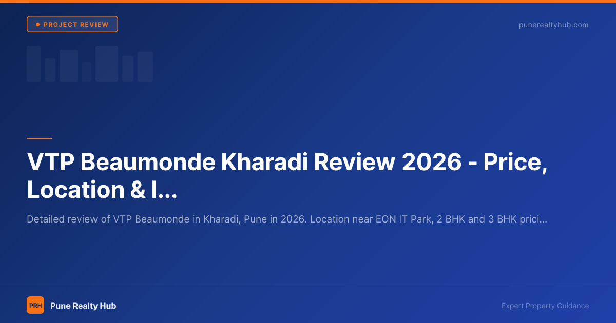VTP Beaumonde Kharadi Review 2026 — Price, Location & Investment Analysis