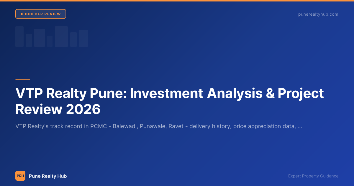 VTP Realty residential towers in Balewadi Pune