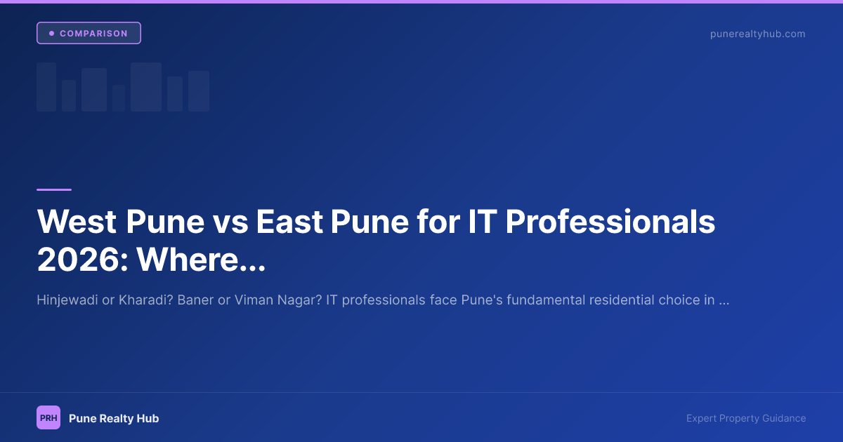 West Pune vs East Pune IT professionals property comparison 2026